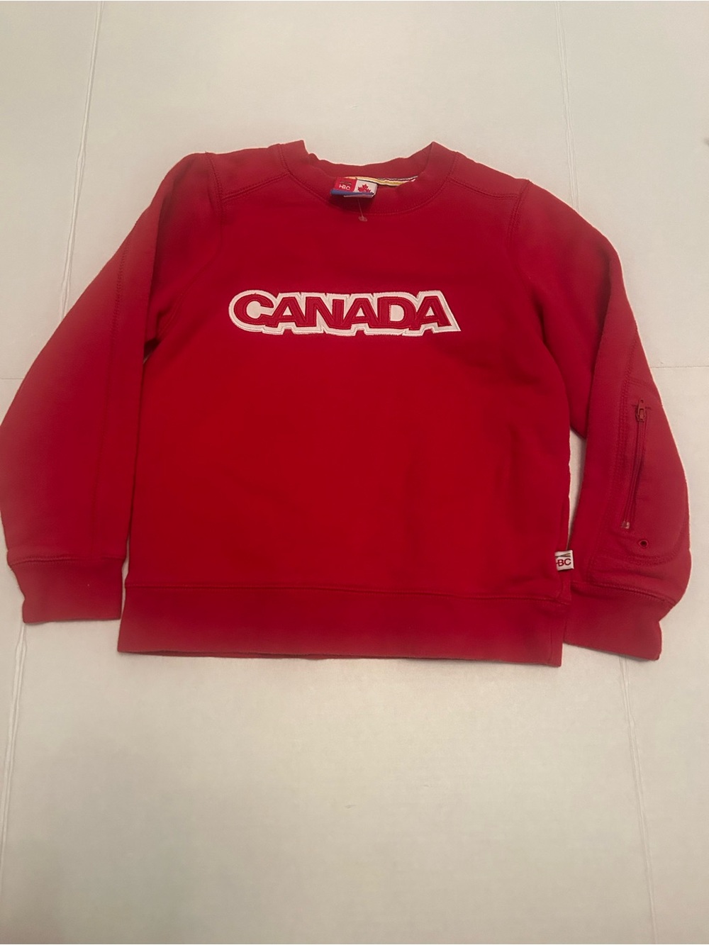 HBC 2005 Official Team Canada
Olympic Red Y2K Sweatshirt
